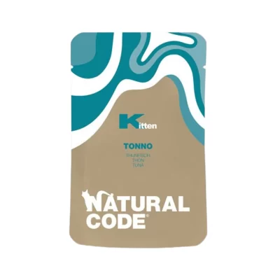 Natural Code Gatto Kitten Tonno 70 g