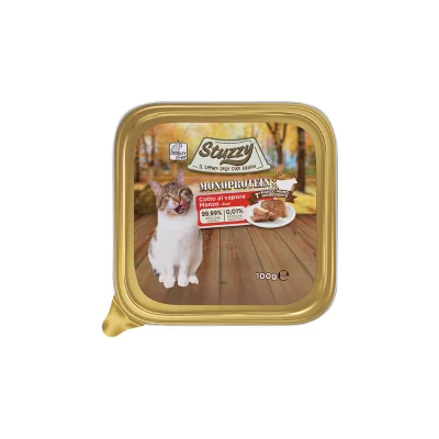 Stuzzy Gatto Adult Patè Monoprotein Manzo 100 g