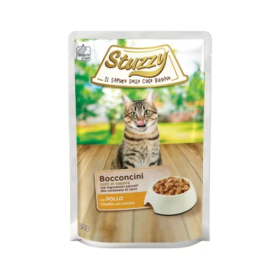 Stuzzy Gatto Adult Bocconcini con Pollo 85 g