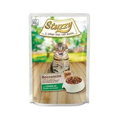 Stuzzy Gatto Adult Bocconcini in Gelatina con Coniglio 85 g