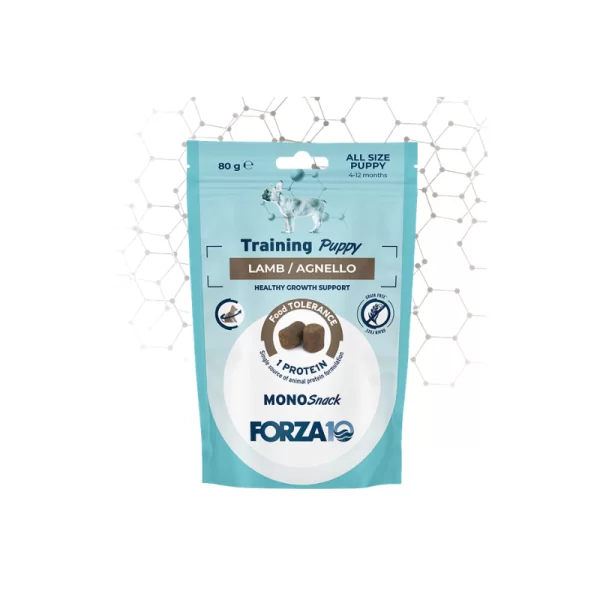 Forza 10 Mono Snack Cane Training Puppy - Agnello 80 g