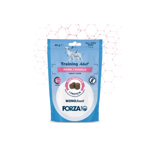 Forza 10 Mono Snack Cane Training - Maiale 80 g