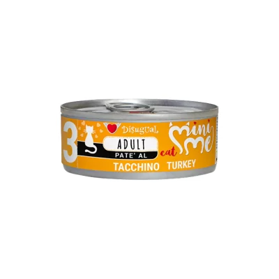 Disugual Mini Me 3 Patè Gatto Adult Tacchino 85 g
