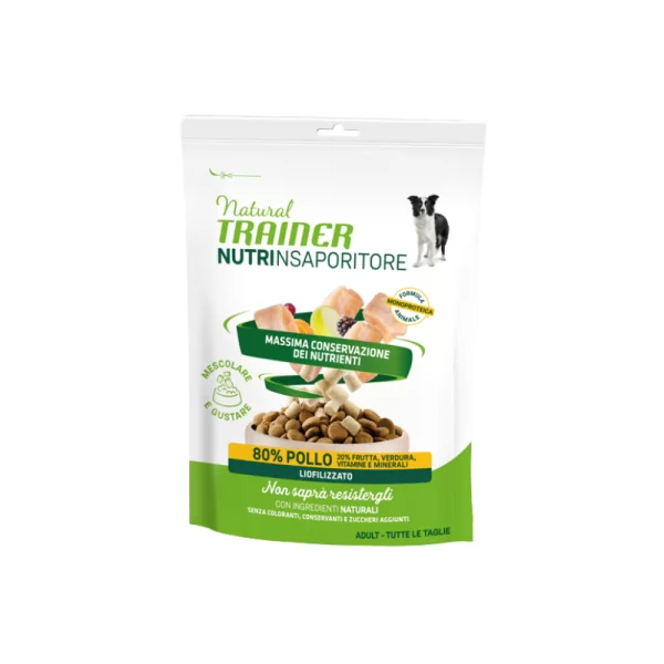 Natural Trainer Cane Nutrinsaporitore Liofilizzato Adult Pollo 15 g