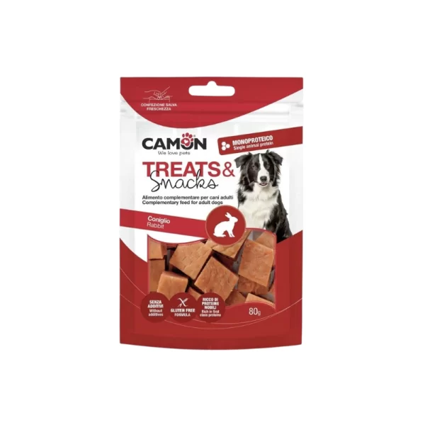 Camon Snack Cane Dadini di Coniglio 80 g