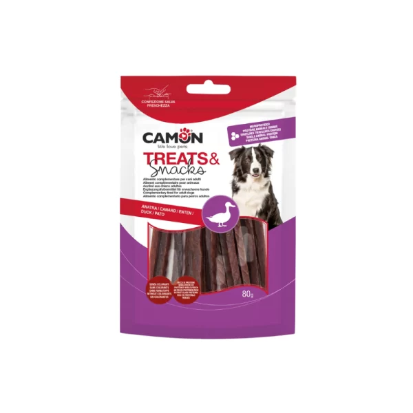 Camon Snack Cane Strips di Anatra 80 g