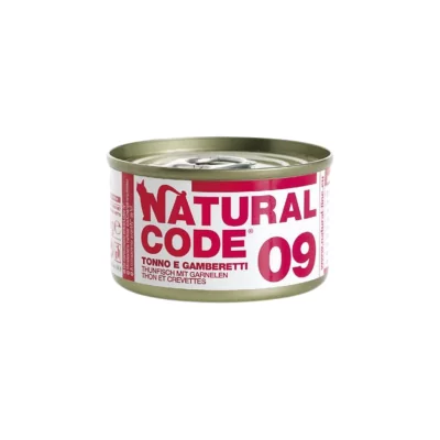 Natural Code Gatto 09 Tonno e Gamberetti 85 g