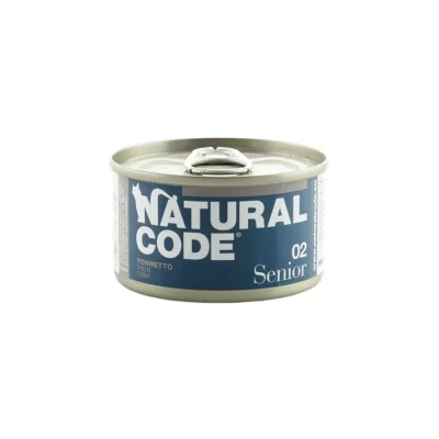 Natural Code Gatto Senior 02 Tonnetto 85 g