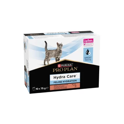Purina Pro Plan Hydra Care per Gatti Salmone 10x75 g