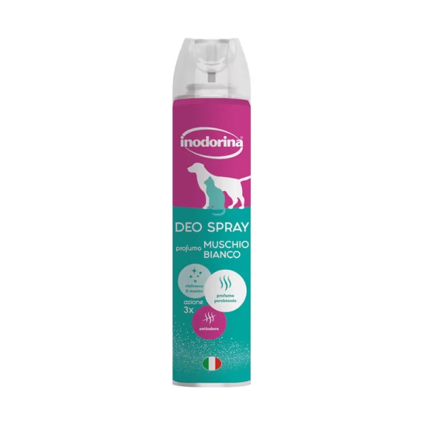 Inodorina deodorante spray muschio bianco ml. 300